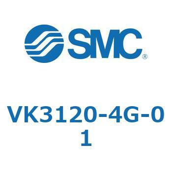 5ポートソレノイドバルブ直動ポペットタイプ弾性体シール SMC