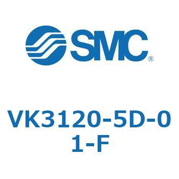5ポートソレノイドバルブ直動ポペットタイプ弾性体シール SMC