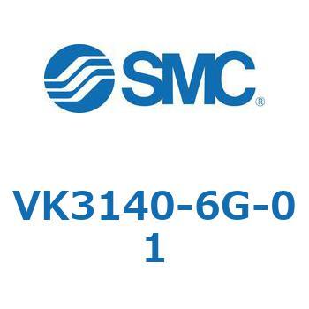 5ポートソレノイドバルブ直動ポペットタイプ弾性体シール SMC