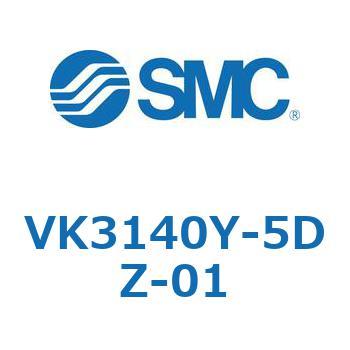 5ポートソレノイドバルブ直動ポペットタイプ弾性体シール SMC