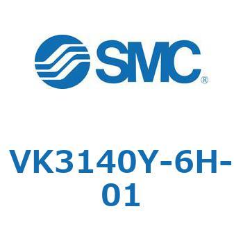 5ポートソレノイドバルブ直動ポペットタイプ弾性体シール SMC