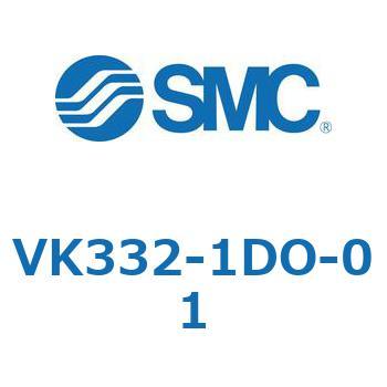3ポートソレノイドバルブ直動ポペットタイプ弾性体シール SMC