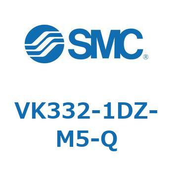3ポートソレノイドバルブ直動ポペットタイプ弾性体シール SMC