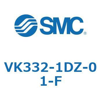 3ポートソレノイドバルブ直動ポペットタイプ弾性体シール SMC