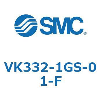 3ポートソレノイドバルブ直動ポペットタイプ弾性体シール SMC