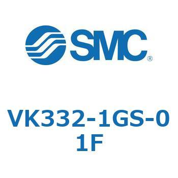 3ポートソレノイドバルブ直動ポペットタイプ弾性体シール SMC