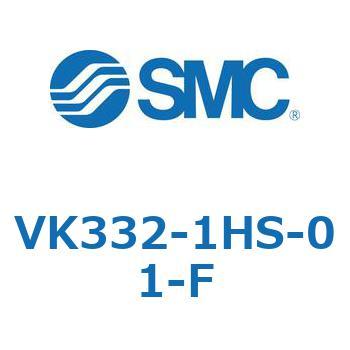 3ポートソレノイドバルブ直動ポペットタイプ弾性体シール SMC