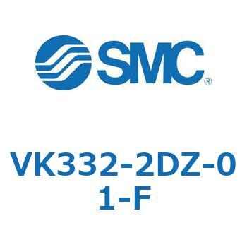 3ポートソレノイドバルブ直動ポペットタイプ弾性体シール SMC