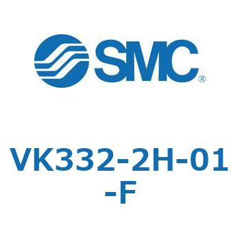 3ポートソレノイドバルブ直動ポペットタイプ弾性体シール SMC