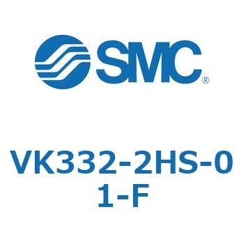 3ポートソレノイドバルブ直動ポペットタイプ弾性体シール SMC