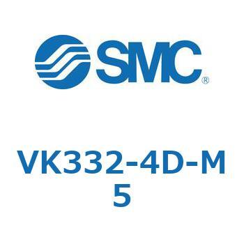 3ポートソレノイドバルブ直動ポペットタイプ弾性体シール SMC
