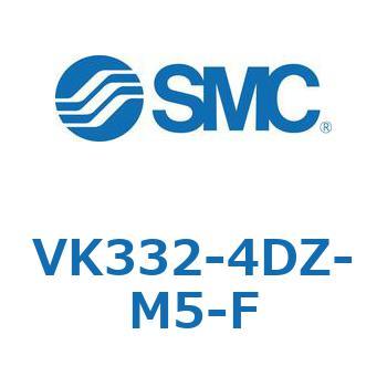 3ポートソレノイドバルブ直動ポペットタイプ弾性体シール SMC