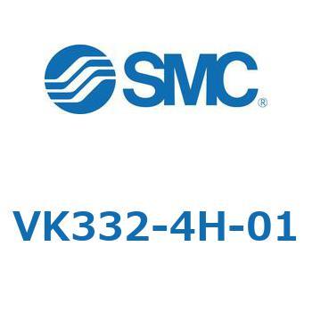 3ポートソレノイドバルブ直動ポペットタイプ弾性体シール SMC