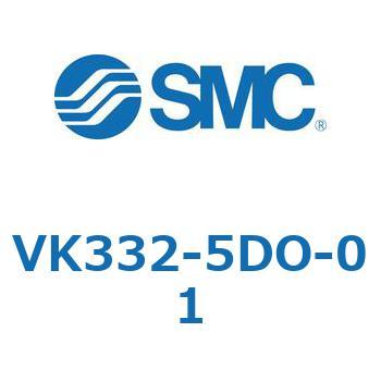3ポートソレノイドバルブ直動ポペットタイプ弾性体シール SMC