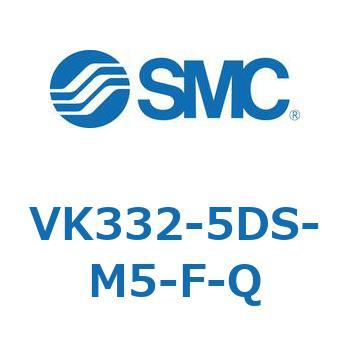 3ポートソレノイドバルブ直動ポペットタイプ弾性体シール SMC