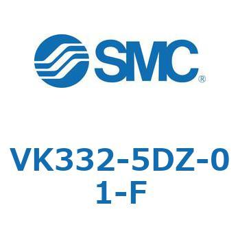 3ポートソレノイドバルブ直動ポペットタイプ弾性体シール SMC