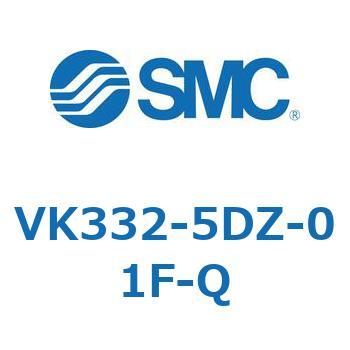 3ポートソレノイドバルブ直動ポペットタイプ弾性体シール SMC