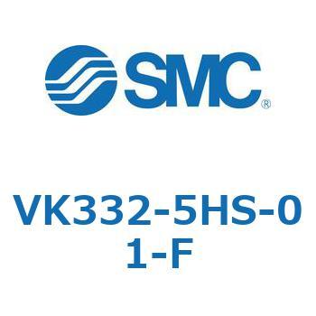 3ポートソレノイドバルブ直動ポペットタイプ弾性体シール SMC