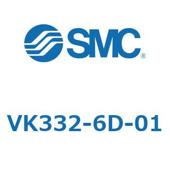 3ポートソレノイドバルブ直動ポペットタイプ弾性体シール SMC