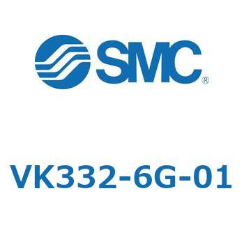 3ポートソレノイドバルブ直動ポペットタイプ弾性体シール SMC
