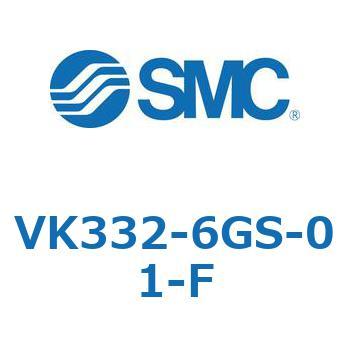 3ポートソレノイドバルブ直動ポペットタイプ弾性体シール SMC