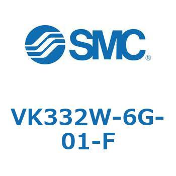 3ポートソレノイドバルブ直動ポペットタイプ弾性体シール SMC