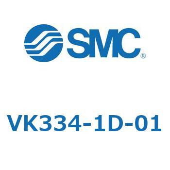 3ポートソレノイドバルブ直動ポペットタイプ弾性体シール SMC