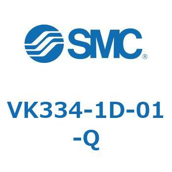3ポートソレノイドバルブ直動ポペットタイプ弾性体シール SMC