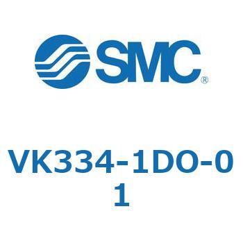 3ポートソレノイドバルブ直動ポペットタイプ弾性体シール SMC
