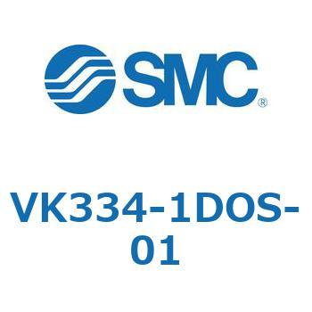 3ポートソレノイドバルブ直動ポペットタイプ弾性体シール SMC