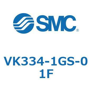 3ポートソレノイドバルブ直動ポペットタイプ弾性体シール SMC