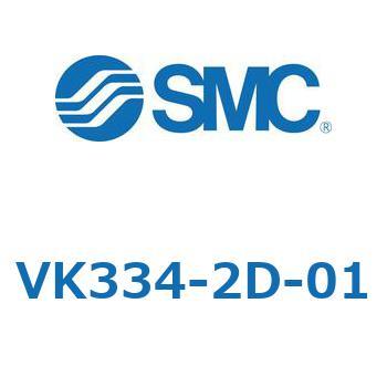 3ポートソレノイドバルブ直動ポペットタイプ弾性体シール SMC