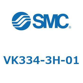 3ポートソレノイドバルブ直動ポペットタイプ弾性体シール SMC