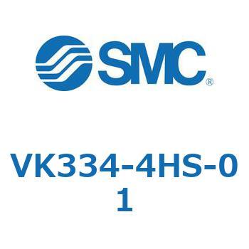 3ポートソレノイドバルブ直動ポペットタイプ弾性体シール SMC