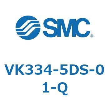 3ポートソレノイドバルブ直動ポペットタイプ弾性体シール SMC