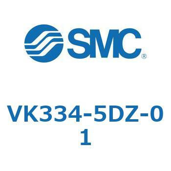 3ポートソレノイドバルブ直動ポペットタイプ弾性体シール SMC