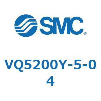 VQ5200Y-5-04 VQ Series(VQ52～) SMC 空気・不活性ガス用 5ポート 2位置ダブル 管接続口径Rc1/2