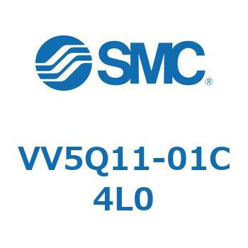プラグインユニット (VV5Q11-01～) SMC パイロット式ソレノイドバルブ 