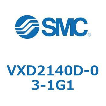 パイロット形2ポートソレノイドバルブ (VXD2140D～) SMC