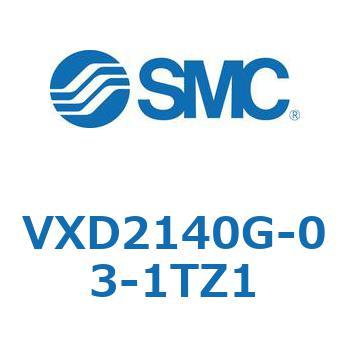 パイロット形2ポートソレノイドバルブ (VXD2140G～) SMC