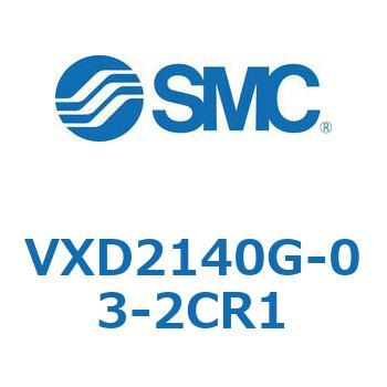 パイロット形2ポートソレノイドバルブ (VXD2140G～) SMC