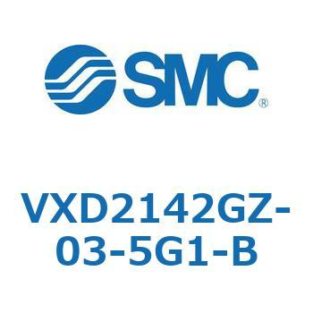 パイロット形2ポートソレノイドバルブ (VXD2142～) SMC