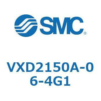 パイロット形2ポートソレノイドバルブ (VXD2150A～) SMC