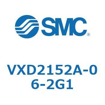 パイロット形2ポートソレノイドバルブ (VXD2152～) SMC