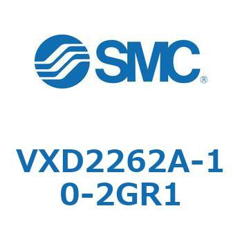 パイロット形2ポートソレノイドバルブ (VXD2262～) SMC
