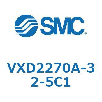 パイロット形2ポートソレノイドバルブ (VXD227～) SMC