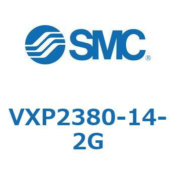 パイロット形2ポートソレノイドバルブ (VXP2380～) SMC