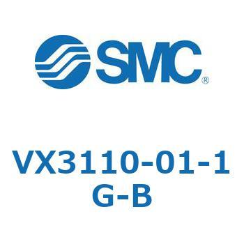 直動形3ポートソレノイドバルブ (VX3110-0～) SMC