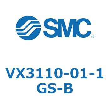 直動形3ポートソレノイドバルブ (VX3110-0～) SMC