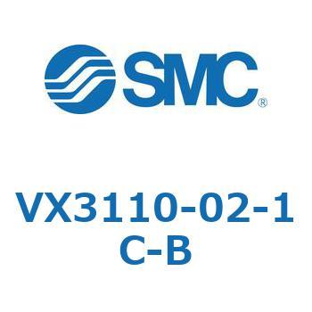 直動形3ポートソレノイドバルブ (VX3110-0～) SMC